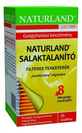 Naturland salaktalanító tea filteres 25x1 g 25 g