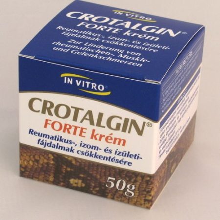 Crotalgin Forte krém erősebb reumatikus bántalmakra 50 g