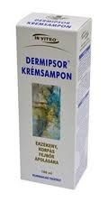 Dermipsor krémsampon psoriazisos fejbőr tisztítás 100 ml