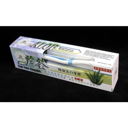 Aloe vera fogkrém Dr. Chen + ajándék fogkefe 120 g