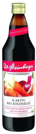 Dr Steinberger zöldséglé 100% B-aktív bio 750 ml