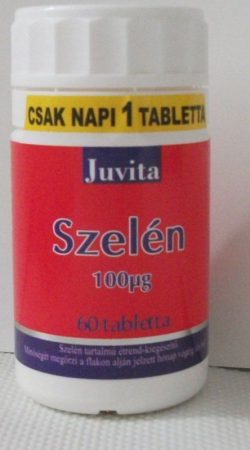 JutaVit Tabletta Szelén 100 mcg 60x