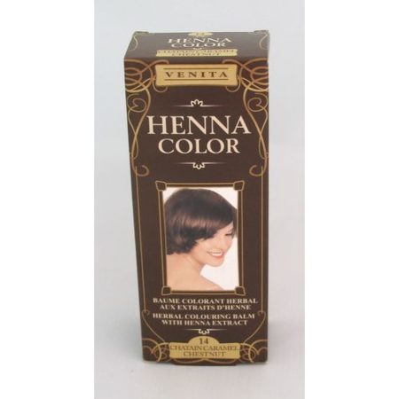 Henna color krémhajfesték 14 gesztenye barna 75 ml