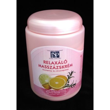 Lady Stella relaxáló masszázskrém citrus+rozmaring 1000 ml