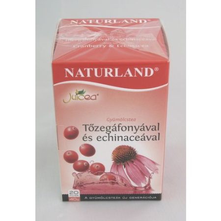 Naturland Gyümölcstea tőzegáfonyával és echinaceával 40 g