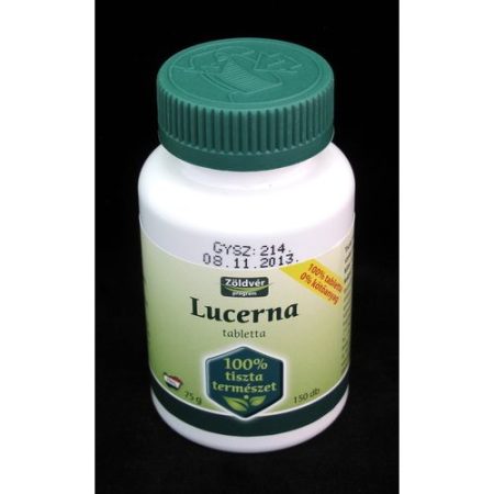Lucerna tabletta 100% tiszta természet 150x