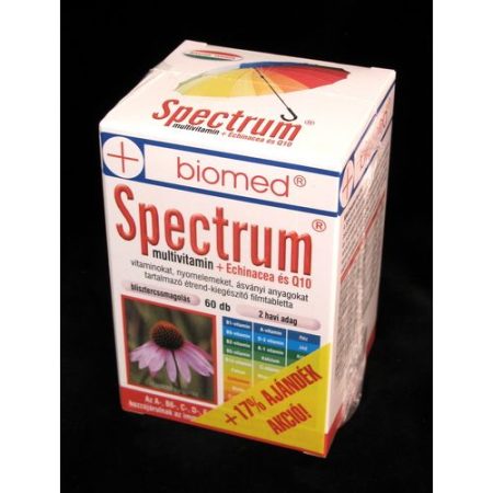 Biomed Spectrum Multivitamin + Echinacea és Q10 filmtabletta (60x) 