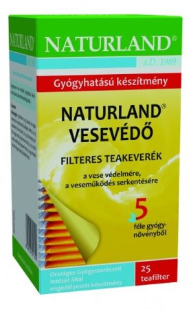 Naturland Vesevédő tea filteres 25x1 g 25 g